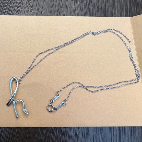 Tiffany & Co. Jewelry - Tiffany and Co. Elsa Peretti ‘h’ initial necklace